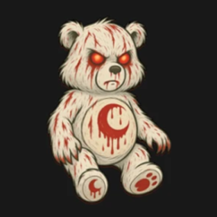 Despair Bears Blood Moon T-Shirt